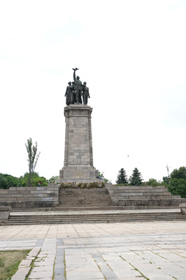 Soviet WWII Memorial, Sophia, Bulgaria, Balkans 2017